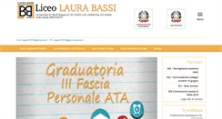 Desktop Screenshot of laurabassi.it